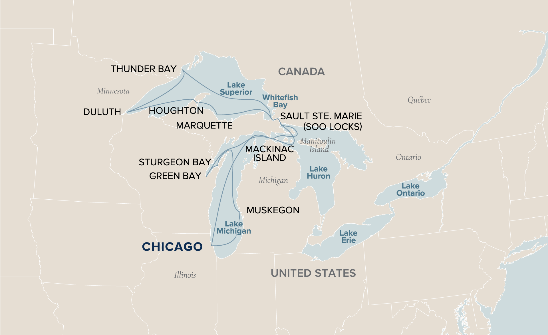 16 Day Victory Cruise Lines River Cruise from Chicago to Chicago 2027 - 