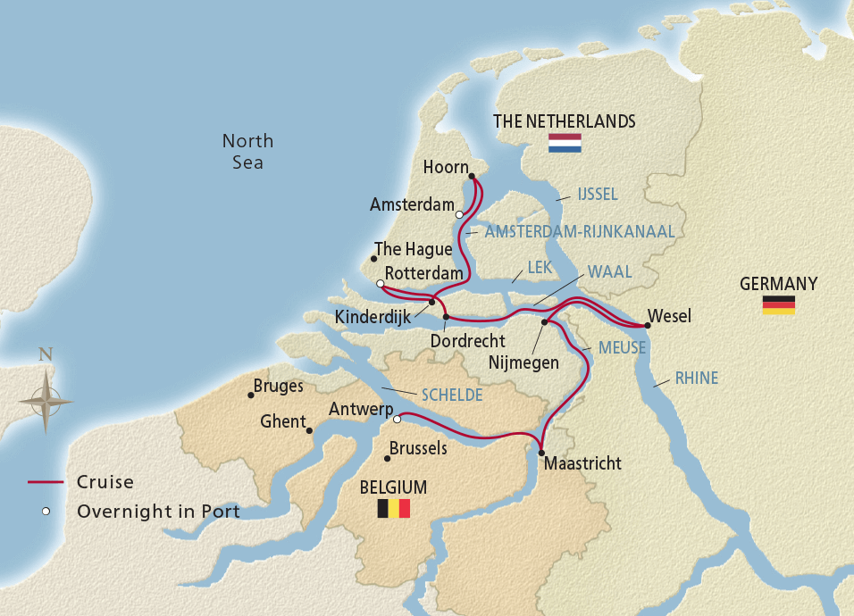 10 Day Viking River Cruise from Amsterdam to Antwerp 2024