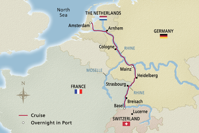 <span>10 Day Viking River Cruise from Basel to Amsterdam 2025</span>