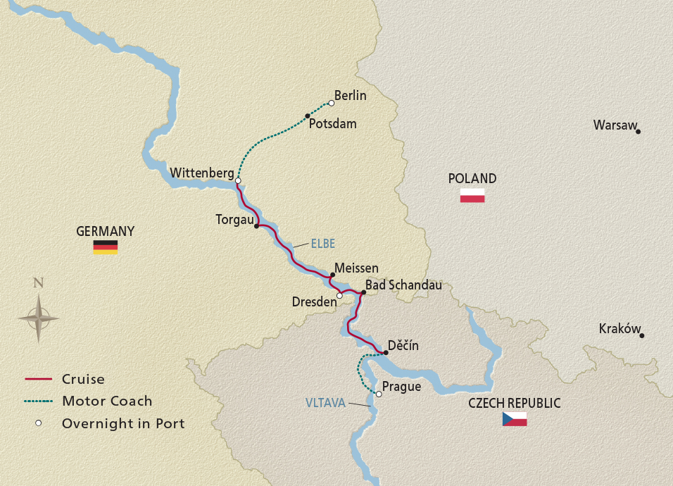 10 Day Viking River Cruise from Berlin to Prague 2024