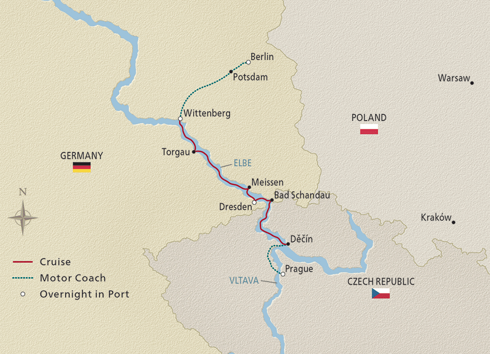 10 Day Viking River Cruise from Berlin to Prague 2024
