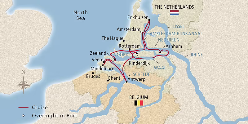 10 Day Viking River Cruise from Roundtrip Amsterdam 2028 - 