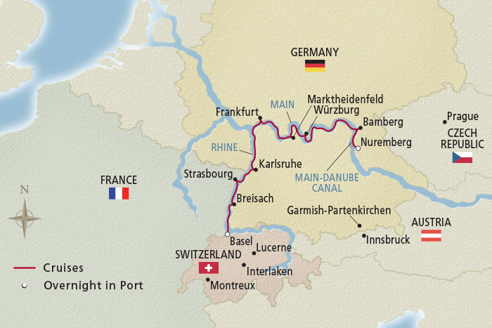 <span>11 Day Viking River Cruise from Basel to Nuremberg 2025</span>