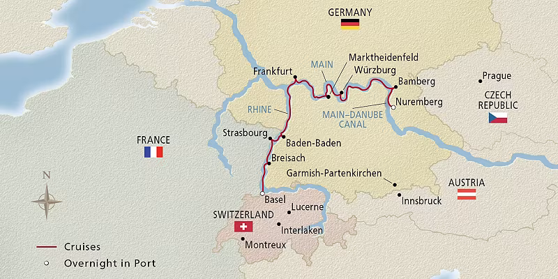 11 Day Viking River Cruise from Basel to Nuremberg 2027 - 