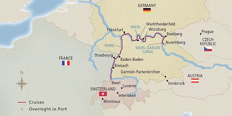 11 Day Viking River Cruise from Nuremberg to Basel 2026 - 
