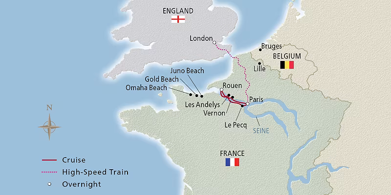12 Day Viking River Cruise from London to Paris 2028 - 