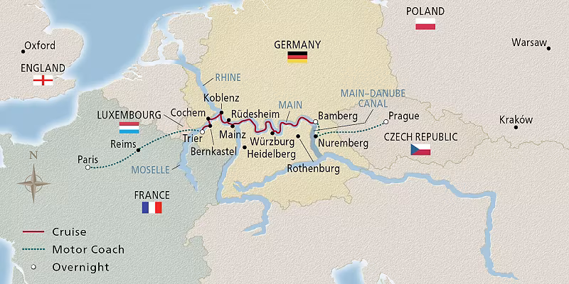 12 Day Viking River Cruise from Paris to Prague 2027 - 