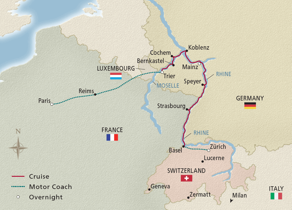 <span>12 Day Viking River Cruise from Paris to Zurich 2024</span>