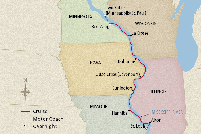 <span>12 Day Viking River Cruise from St. Louis to Twin Cities 2024</span>