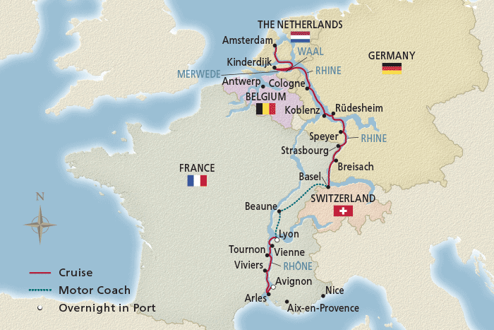 <span>15 Day Viking River Cruise from Avignon to Amsterdam 2026</span>