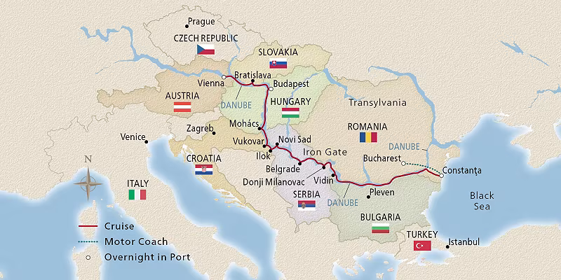 17 Day Viking River Cruise from Vienna to Bucharest 2028 - 