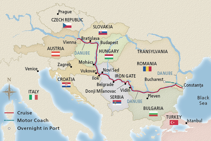 17 Day Viking River Cruise from Vienna to Bucharest 2028 - 