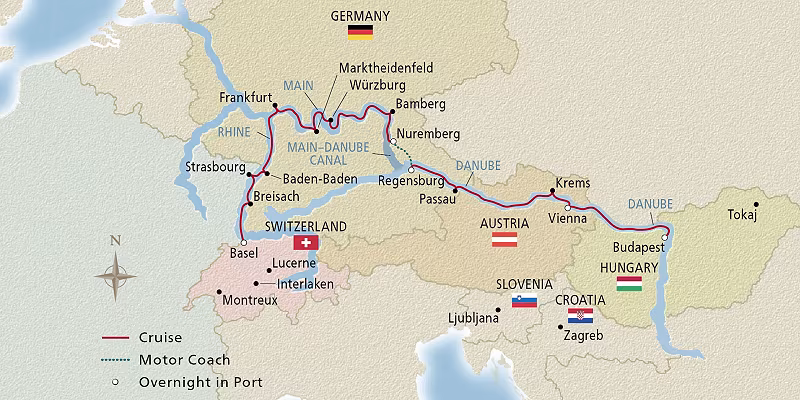 18 Day Viking River Cruise from Basel to Budapest 2026 - 