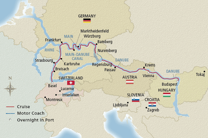 18 Day Viking River Cruise from Budapest to Basel 2026 - 