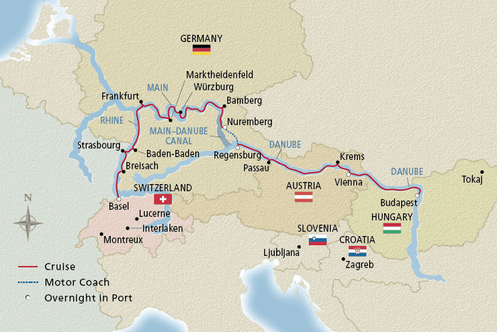 18 Day Viking River Cruise from Budapest to Basel 2027 - 