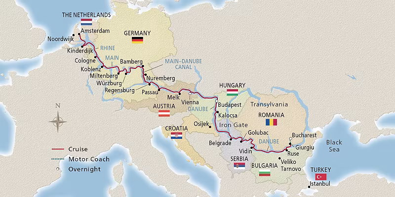 23 Day Viking River Cruise from Bucharest to Amsterdam 2027 - 