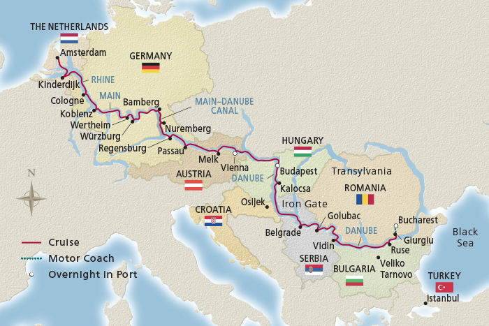 23 Day Viking River Cruise from Bucharest to Amsterdam 2027 - 