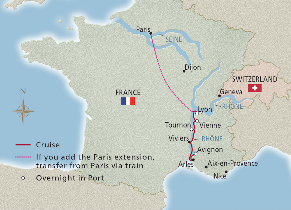 8 Day Viking River Cruise from Avignon to Lyon 2024
