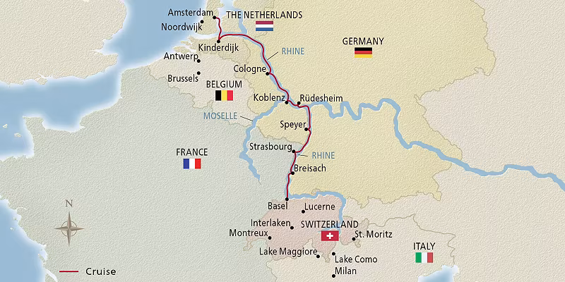 8 Day Viking River Cruise from Basel to Amsterdam 2026 - 