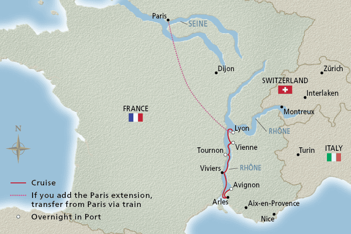 8 Day Viking River Cruise from Lyon to Avignon 2028 - 