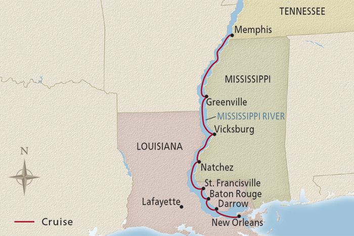 8 Day Viking River Cruise from Memphis to New Orleans 2025 - 