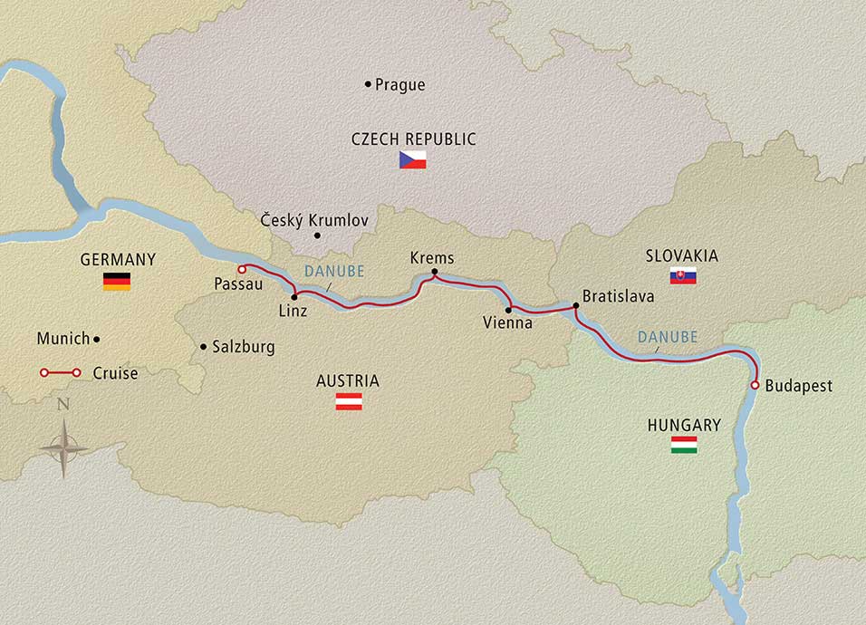<span>8 Day Viking River Cruise from Passau to Budapest 2025</span>