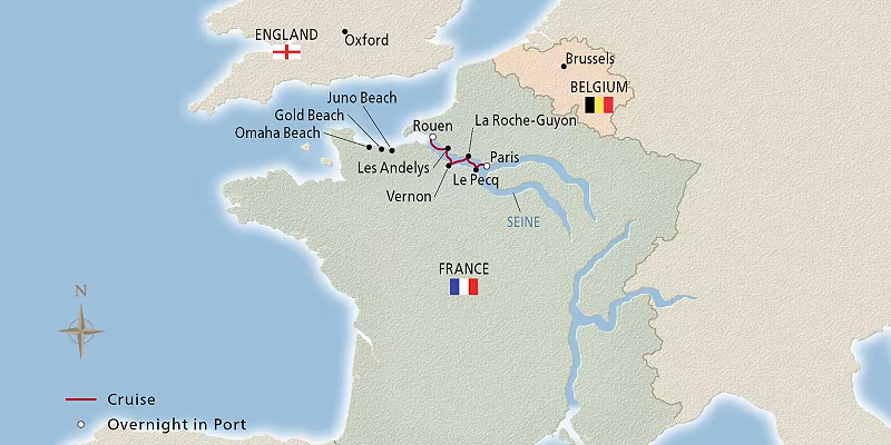 8 Day Viking River Cruise from Roundtrip Paris 2028 - 