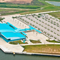 The New cruise passenger terminal in Port of Houston opens in November 2013.