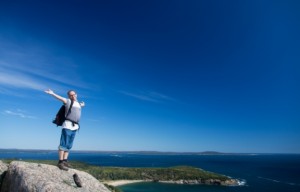 Hiking in Acadia National Park
