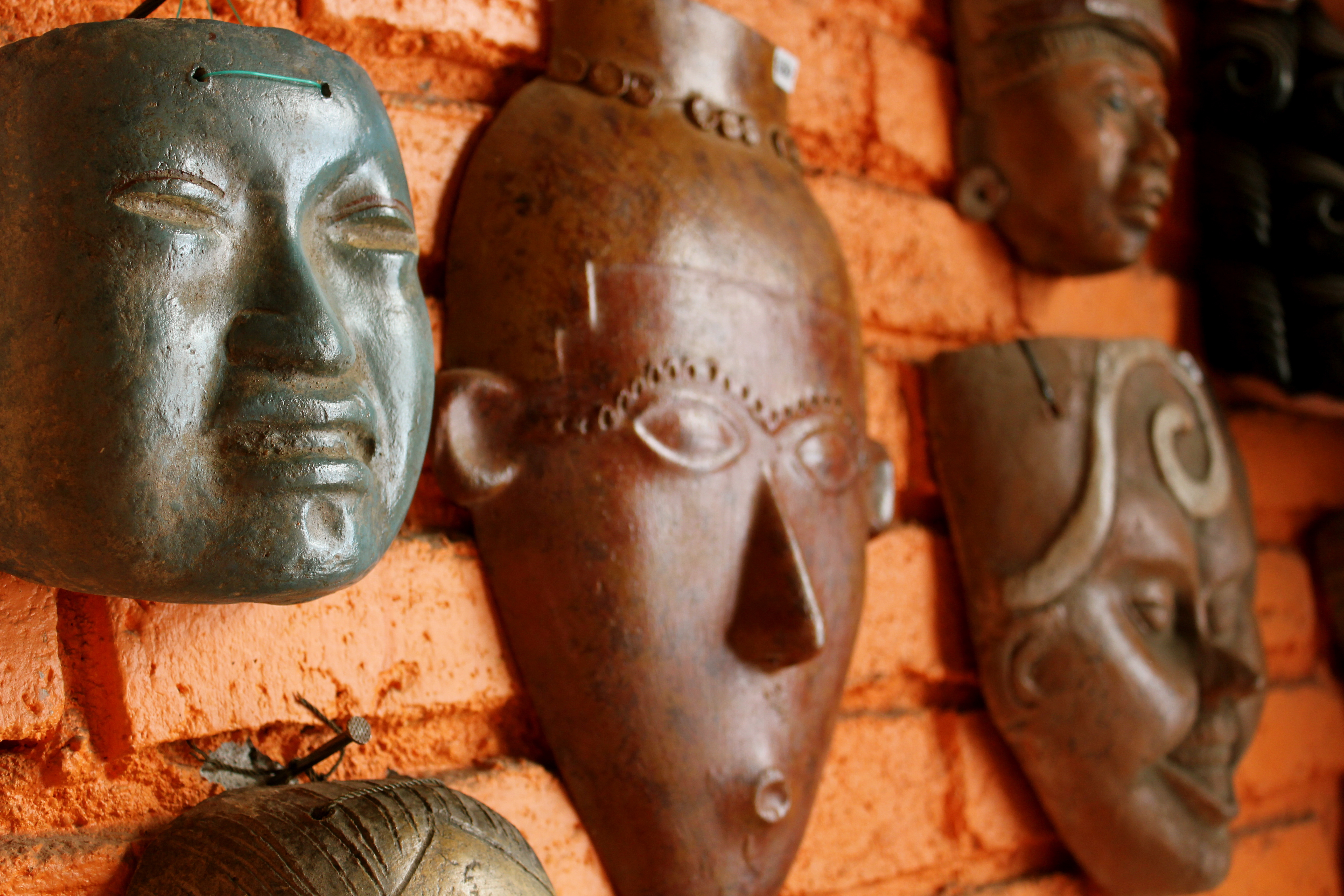 wooden-mayan-masks