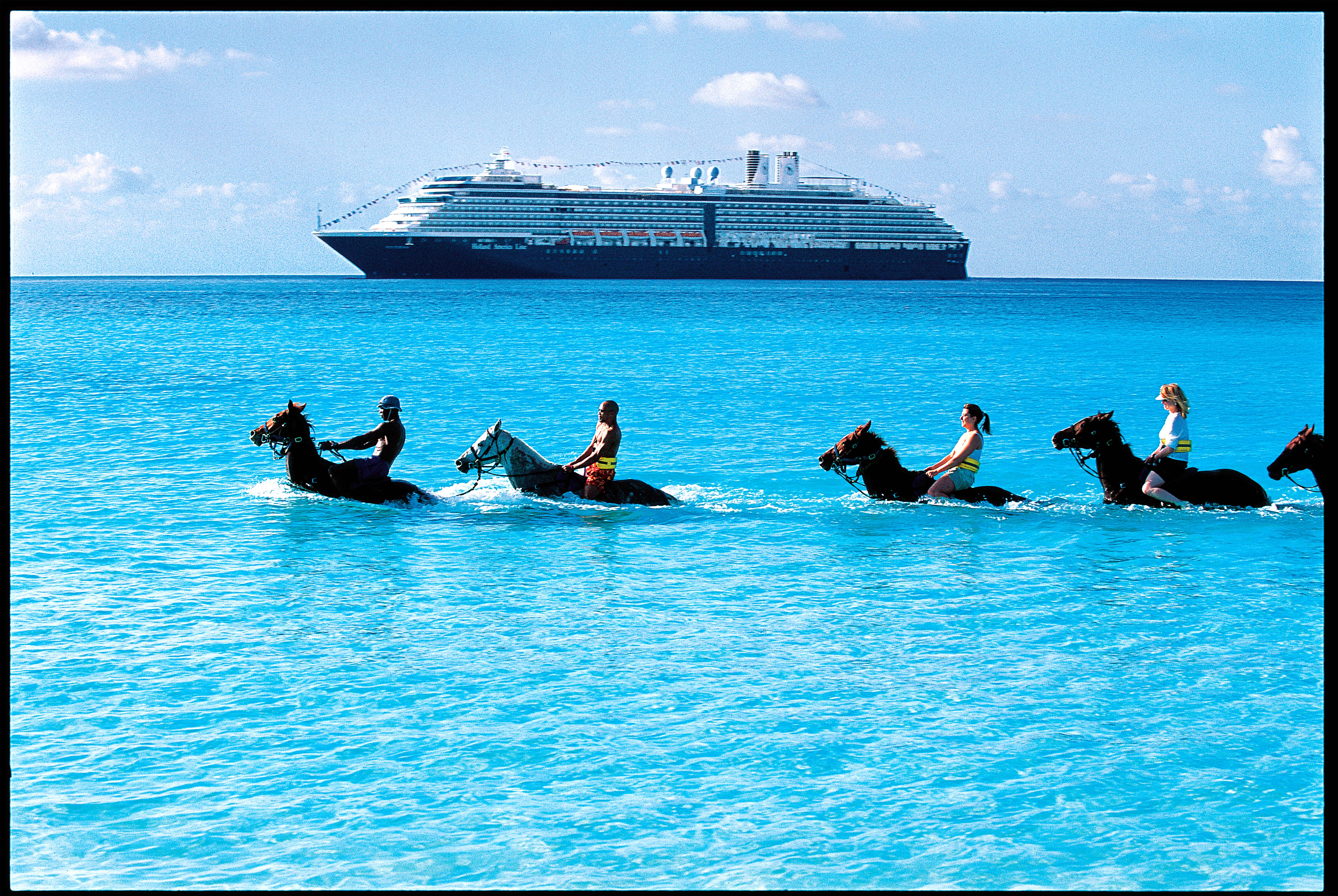 Holland America Line's Hafl Moon Cay private island